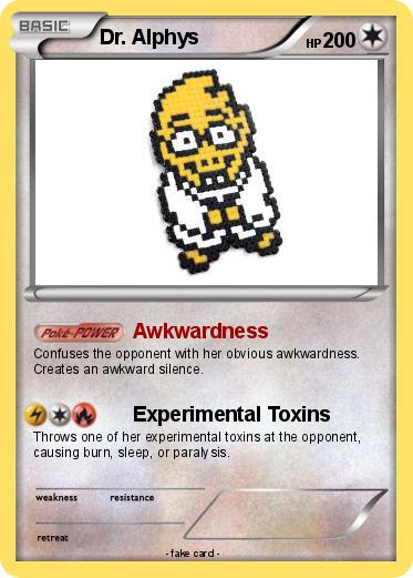Pokemon Dr. Alphys