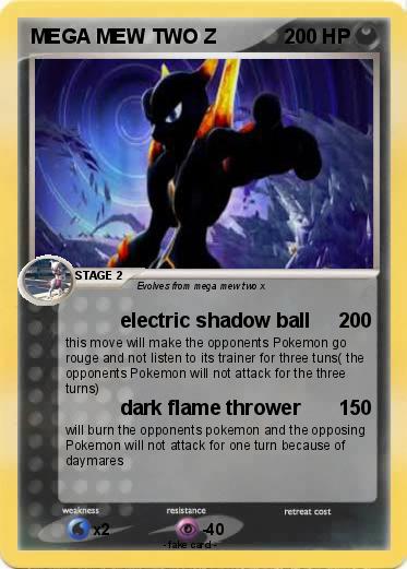 Pokemon MEGA MEW TWO Z