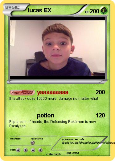 Pokemon lucas EX