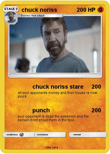 Pokemon chuck noriss
