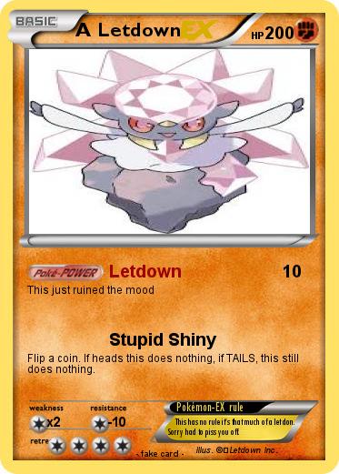Pokemon A Letdown