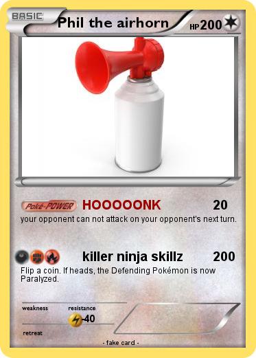 Pokemon Phil the airhorn
