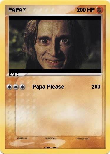 Pokemon PAPA?