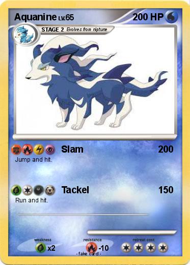 Pokemon Aquanine