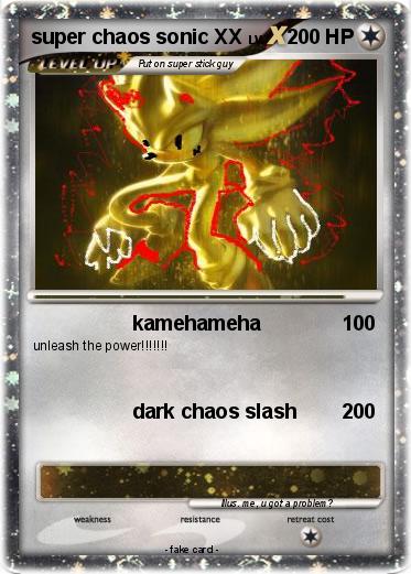 Pokemon super chaos sonic XX