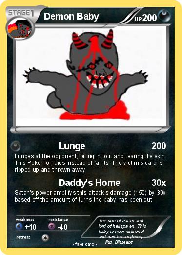 Pokemon Demon Baby