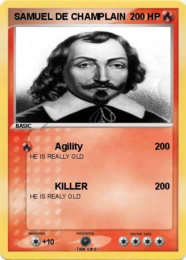 Pokemon SAMUEL DE CHAMPLAIN