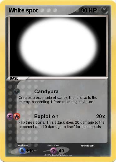 Pokemon White spot
