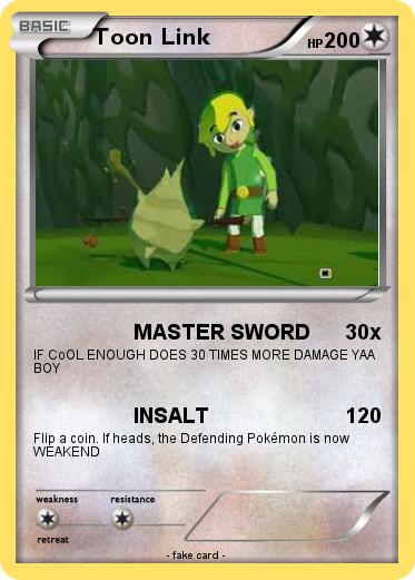 Pokemon Toon Link