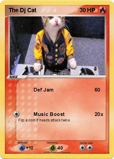 Pokemon The Dj Cat