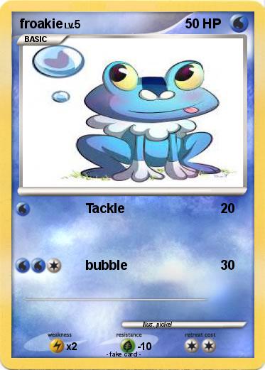 Pokemon froakie