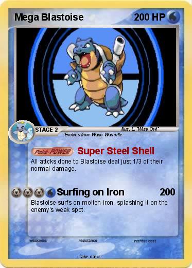 Pokemon Mega Blastoise