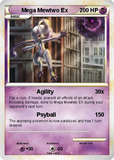 Pokemon Mega Mewtwo Ex