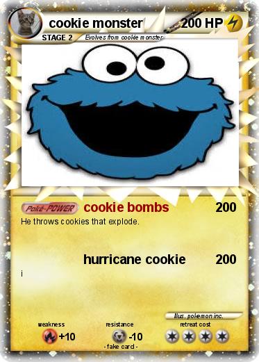 Pokemon cookie monster