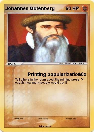 Pokemon Johannes Gutenberg