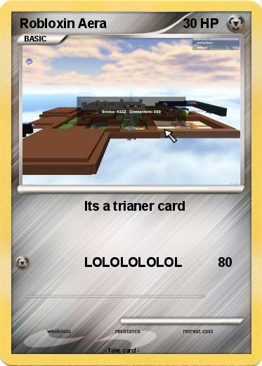 Pokemon Robloxin Aera