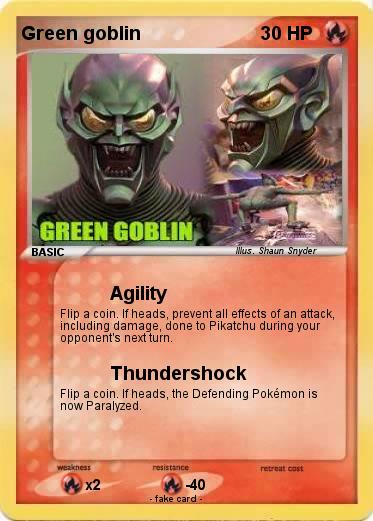Pokemon Green goblin