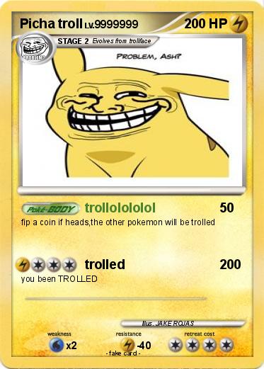 Pokemon Picha troll