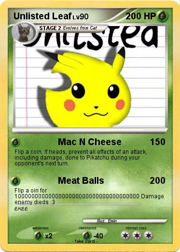 Pokemon Unlisted Leaf Pokemon Unlisted Leaf