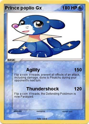 Pokemon Prince poplio Gx