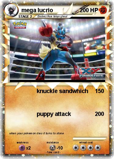 Pokemon mega lucrio