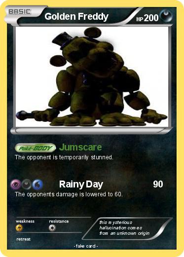 Pokemon Golden Freddy