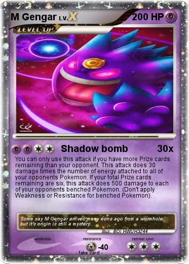Pokemon M Gengar