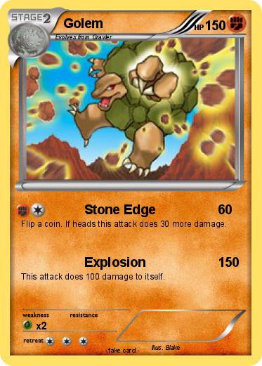 Pokemon Golem
