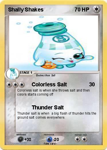 Pokemon Shally Shakes