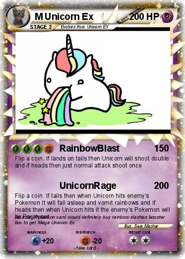 Pokemon M Unicorn Ex