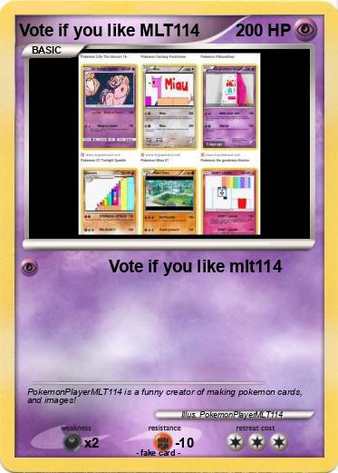 Pokemon Vote if you like MLT114