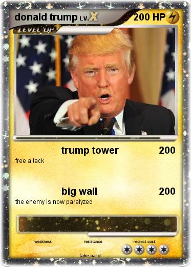 Pokemon donald trump
