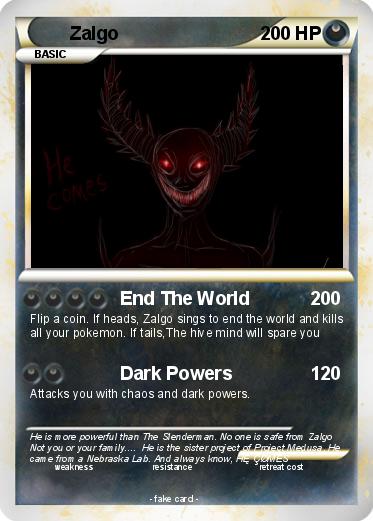 Pokemon Zalgo Pokemon Zalgo