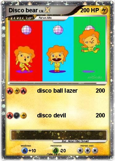 Pokemon Disco bear