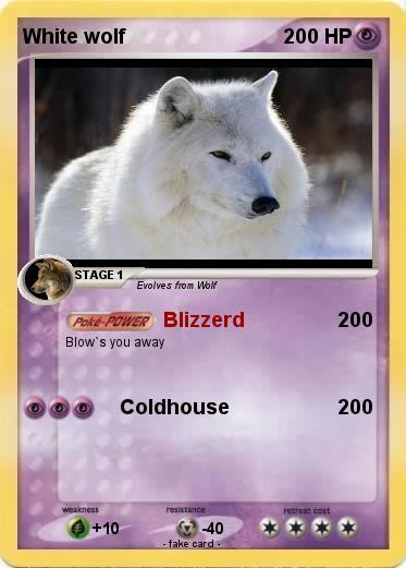 Pokemon White wolf