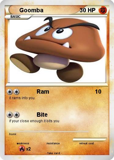Pokemon Goomba