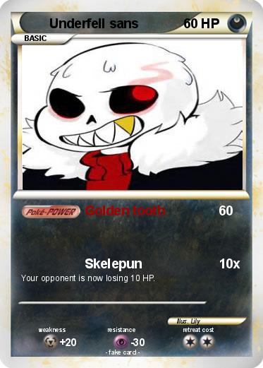 Pokemon Underfell sans