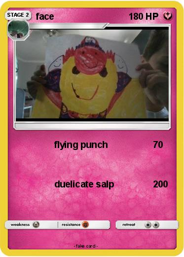 Pokemon face