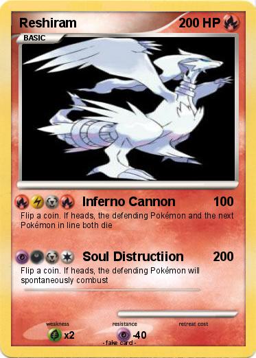 Pokemon Reshiram
