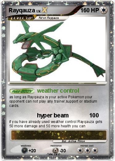 Pokemon Rayqauza