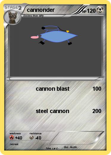 Pokemon cannonder