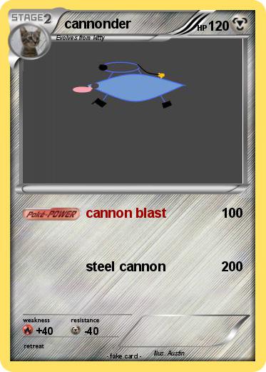 Pokemon cannonder