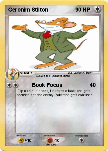 Pokemon Geronim Stilton