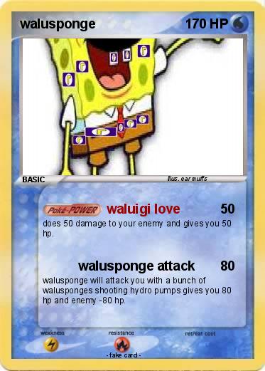Pokemon walusponge