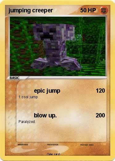 Pokemon jumping creeper