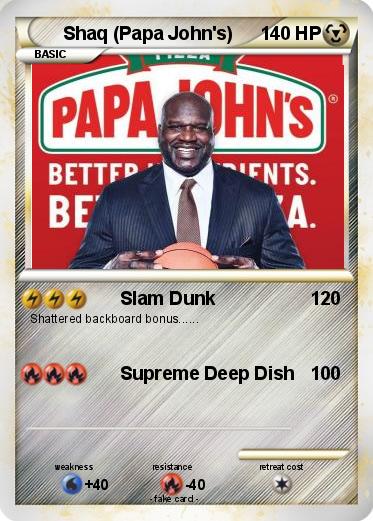 Pokemon Shaq (Papa John's)
