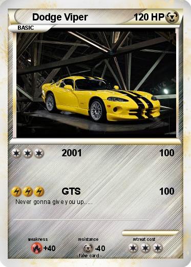 Pokemon Dodge Viper