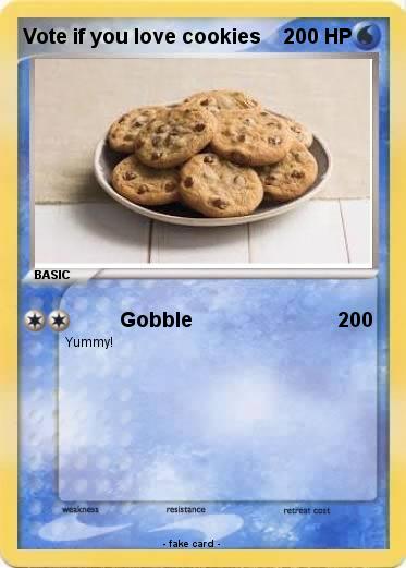 Pokemon Vote if you love cookies
