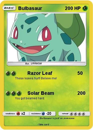 Pokemon Bulbasaur