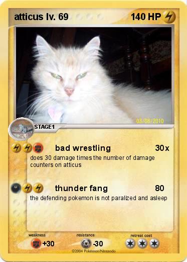 Pokemon atticus lv. 69